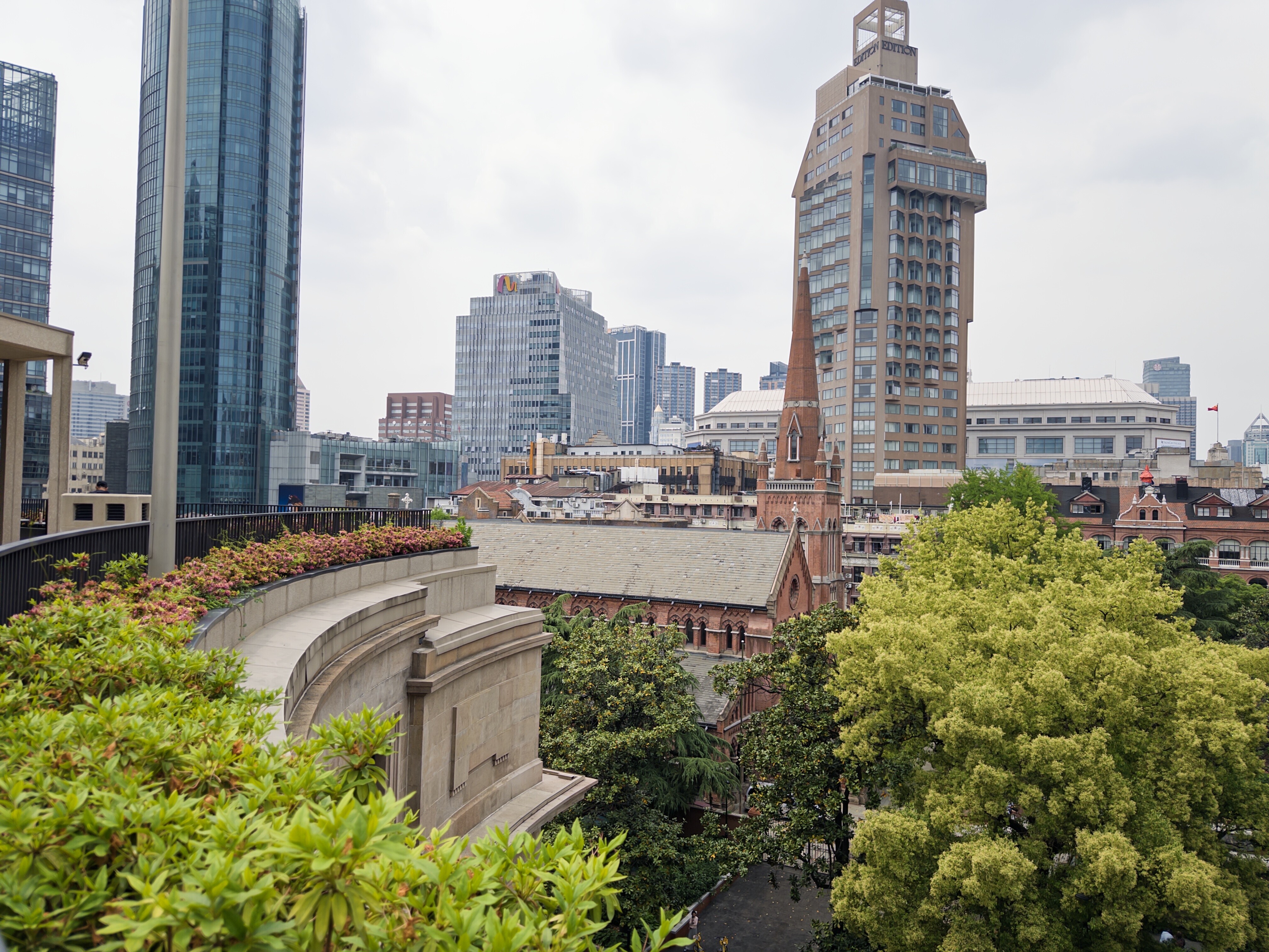 老市府五楼露台