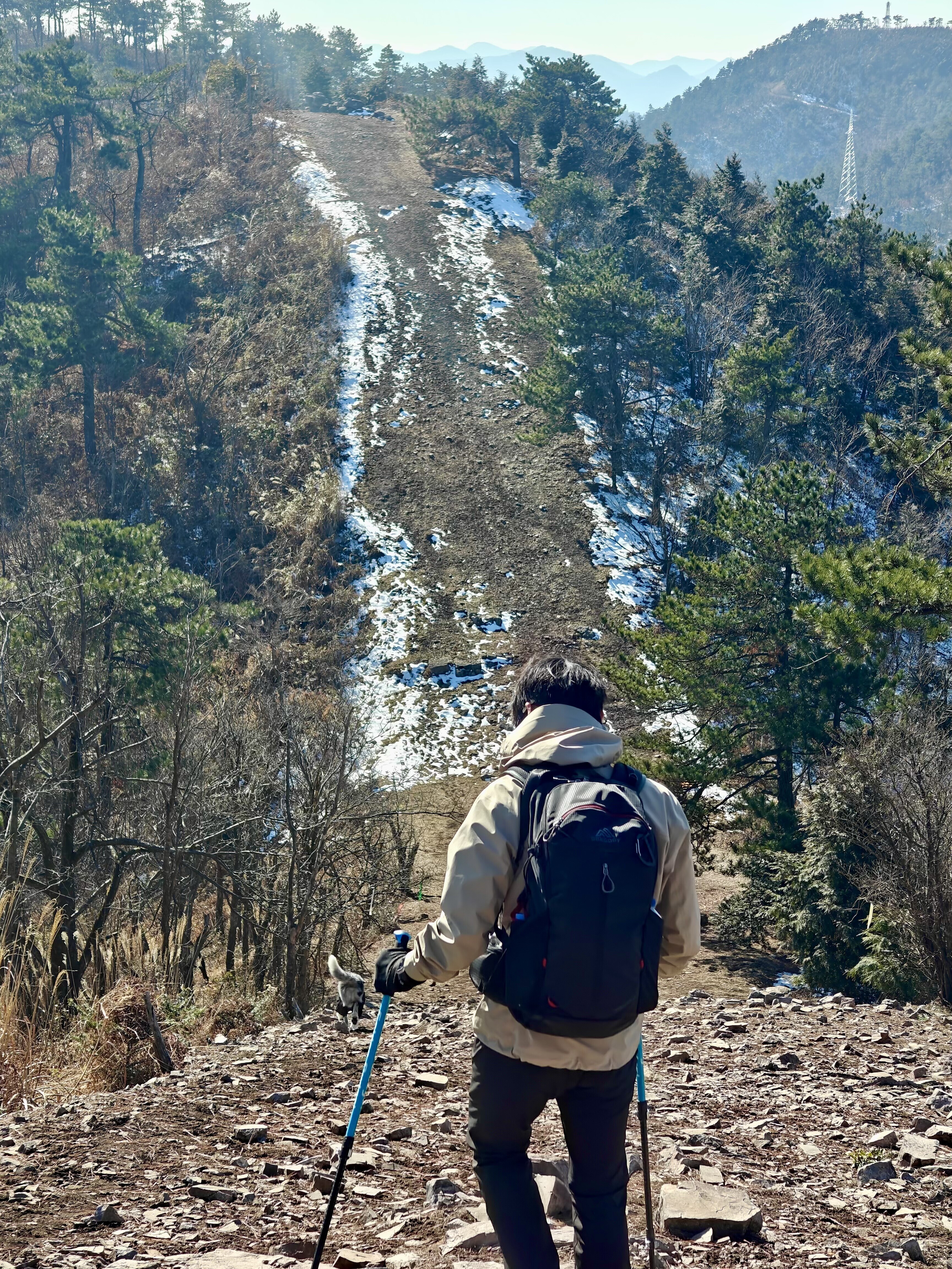 前几天的雪还没化