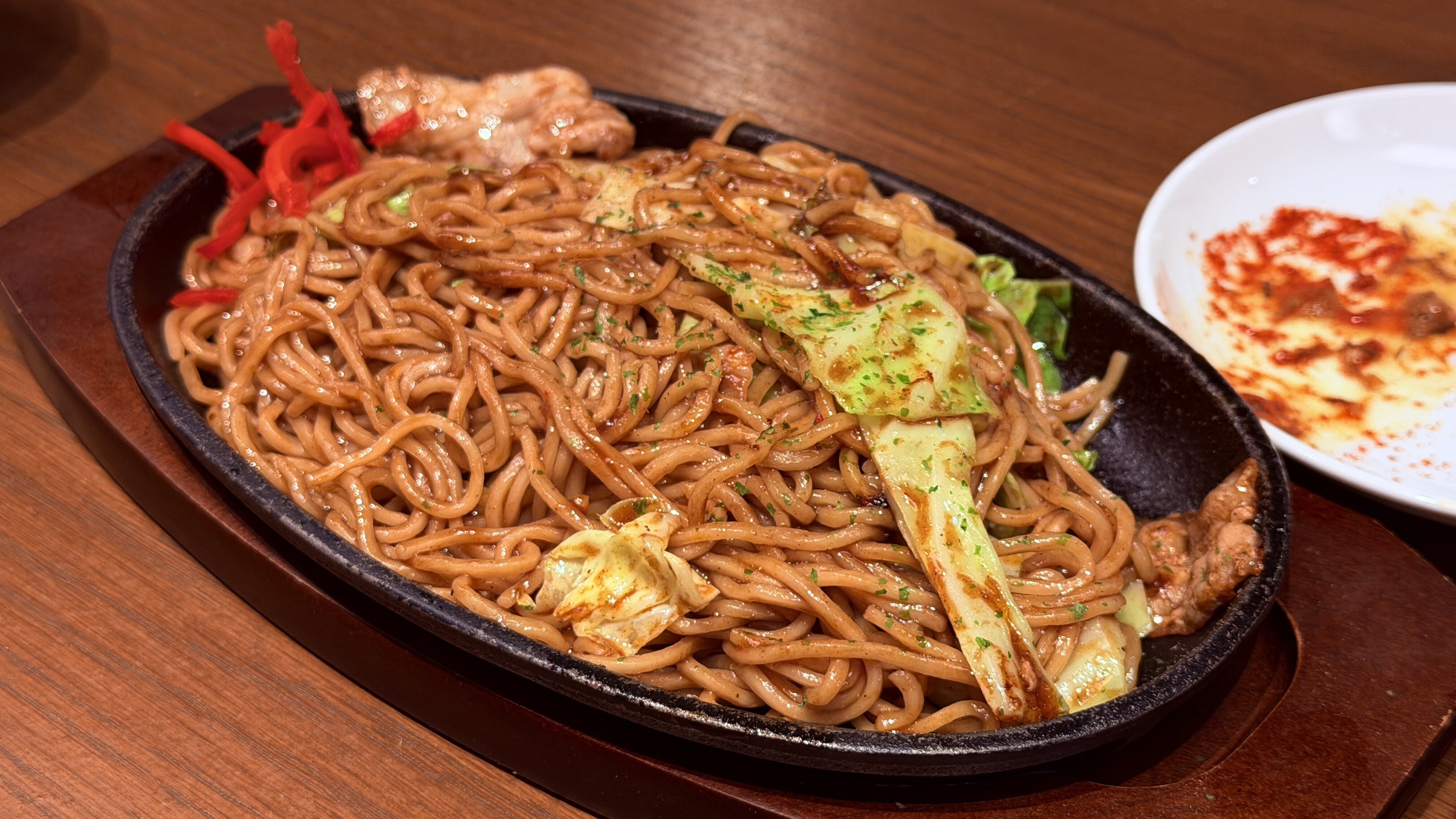 太甜，在日本不能点炒面