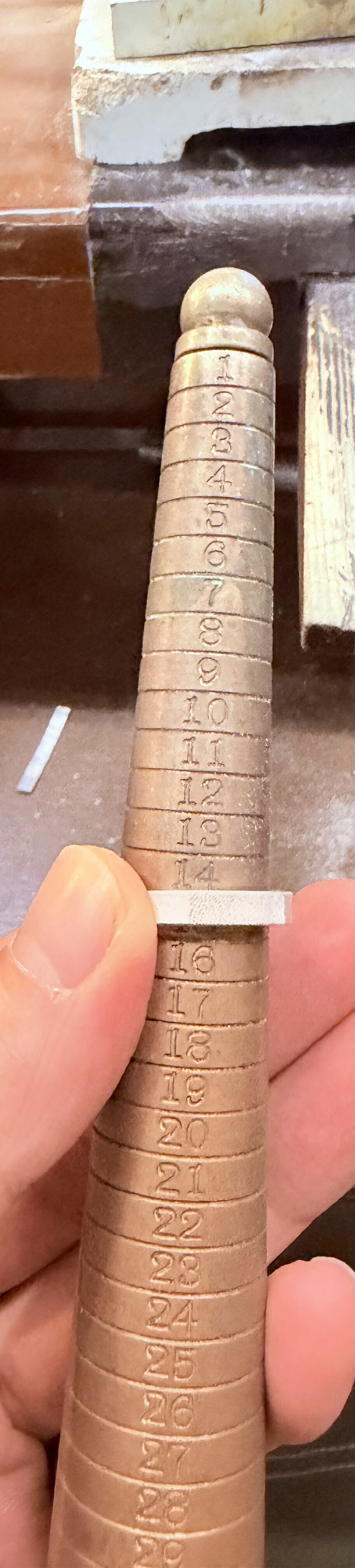 用「环规」来确定尺寸